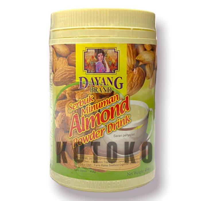 

SERBUK MINUMAN ALMOND POWDER DRINK DAYANG BRAND 454GR
