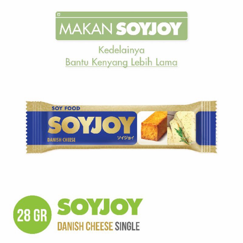 SOYJOY DANISH CHEESE - (HARGA 1 KARTON ISI 4 BOX / 48 pcs)