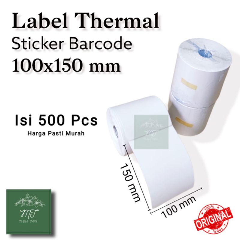 

Kertas Thermal & Continuous Paper/Roll A6 isi 500(100x150)