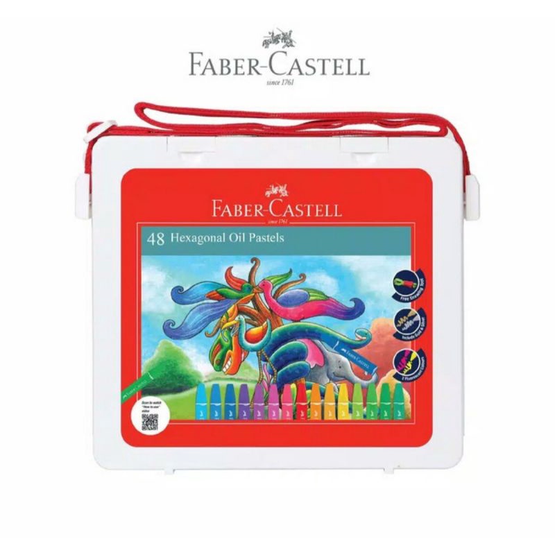 

CRAYON OIL PASTEL FABER CASTELL 48 WARNA