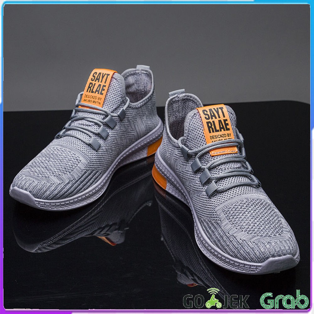 Sepatu Sneaker Pria Import - Sneaker Fearless Run RR01 Running Shoes - Sneaker Kasual Santai-1