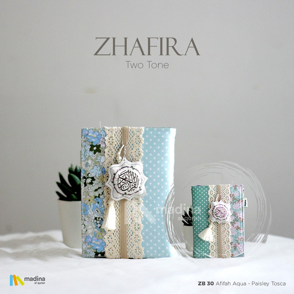 Al-Quran Madina Zhafira Two Tone (Cover Bolak Balik) | Tajwid &amp; Terjemah | Pelangi