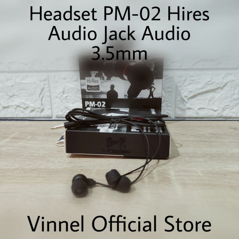 Headset PM-02 Earphones Music Call Gaming