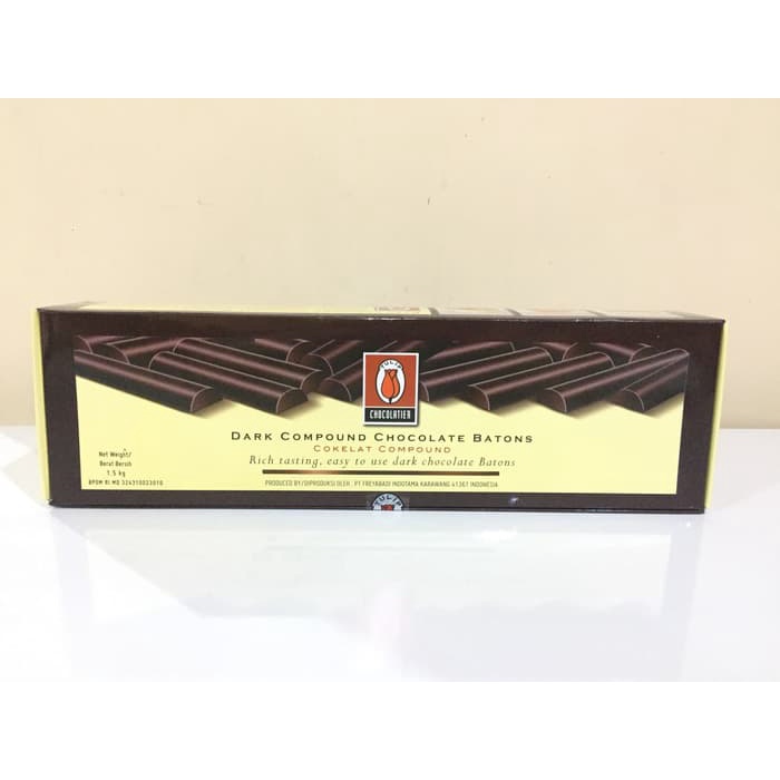 

rg201tg Chocolate Sticks Batons Tulip Compound Sticks Stik Coklat Batons 1,5Kg Xz20X1Z11