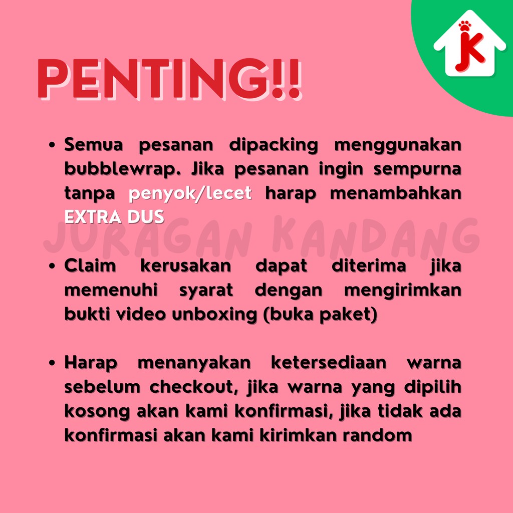 KANDANG HEWAN KUCING KELINCI BESI LIPAT SISA PABRIK MURAH SIZE L 60x40-4