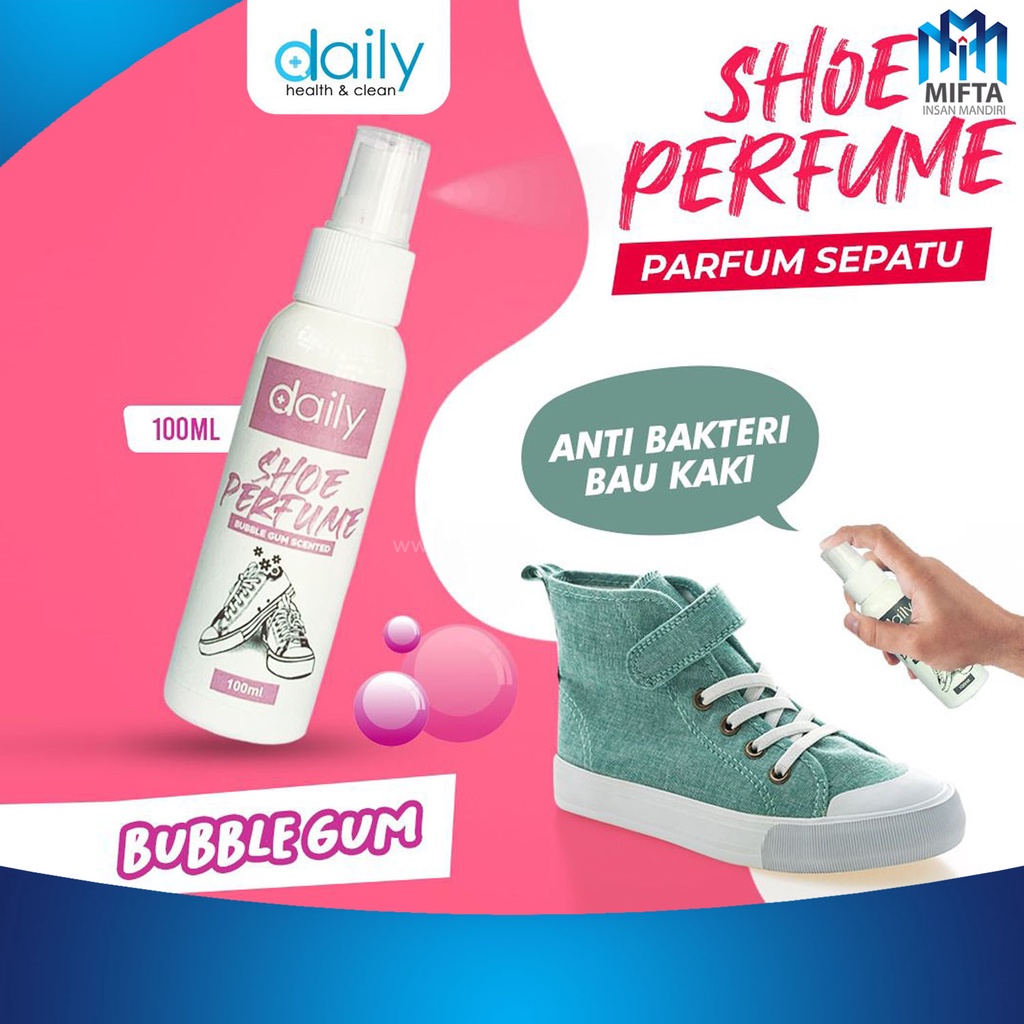 PARFUM SEPATU / DAILY SHOE PERFUME / PARFUM SEPATU ANTI BAKTERI