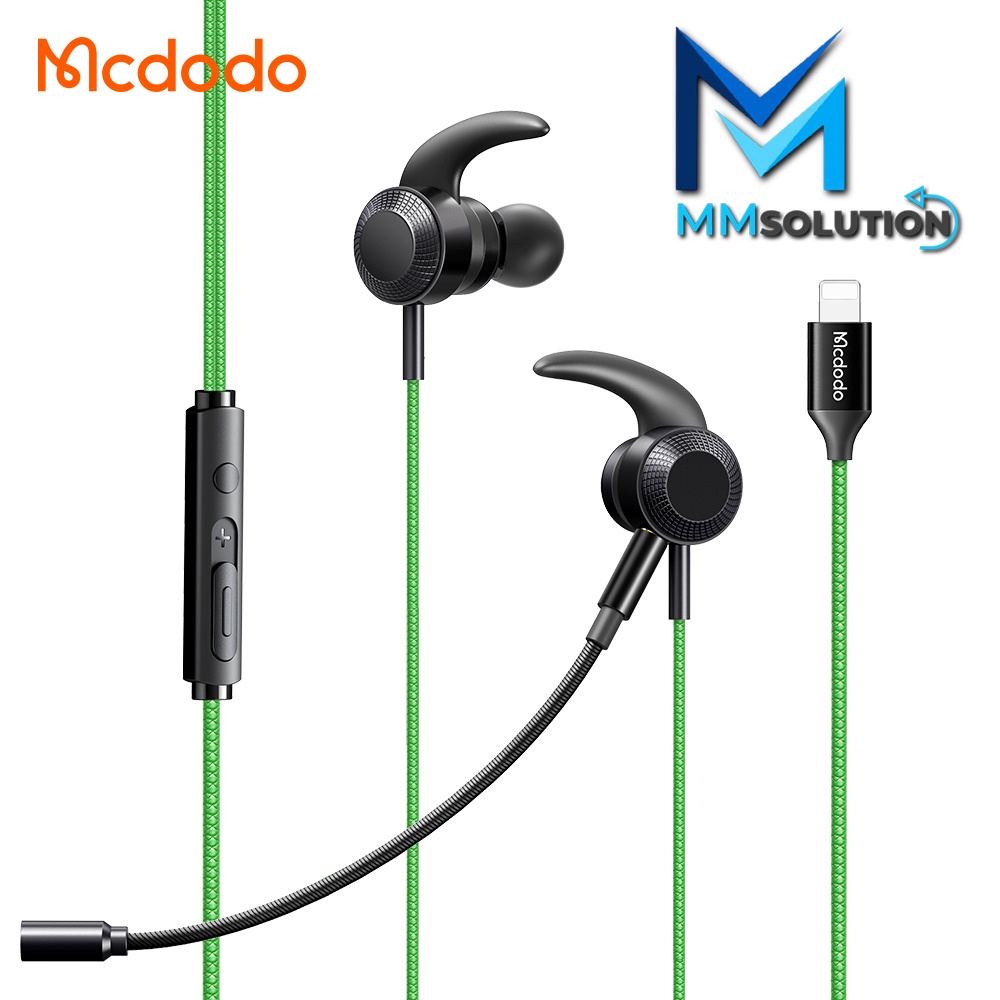 MCDODO HP-133 HP-135 Earphone Gaming Double Microphone Digital Audio