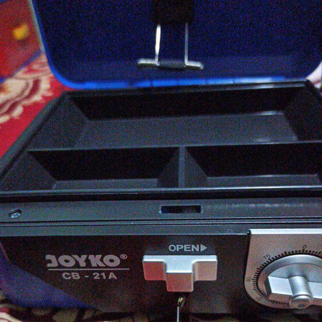 Cash Box Joyko Cb-21a / Cashbox Joyko Cb 21 / Brankas Uang Kotak Uang Perhiasan / Safety Deposit Box