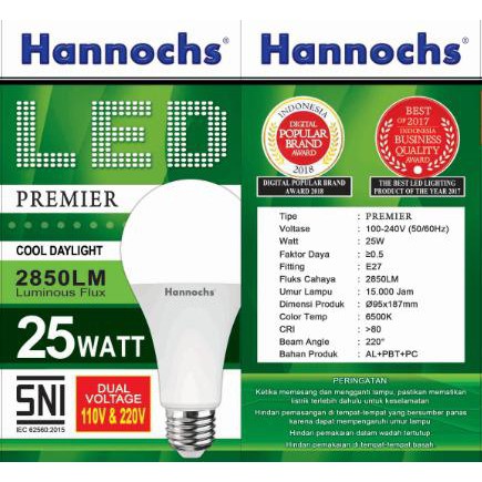 Lampu Hannochs Premier 18W 25W 30W