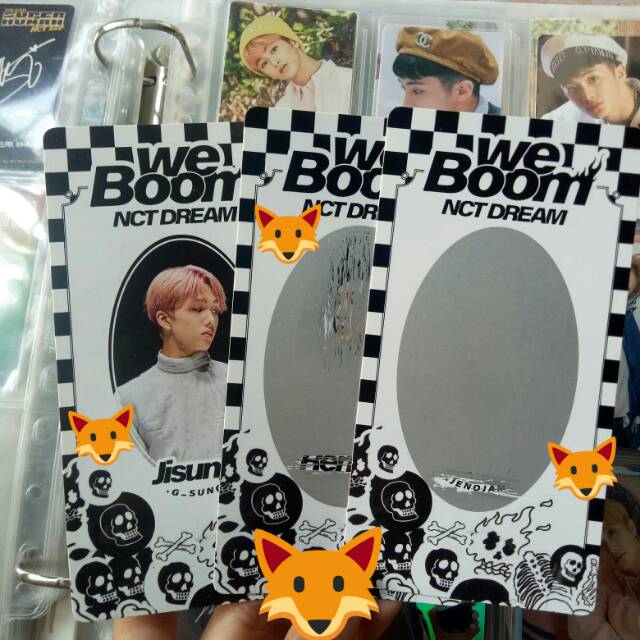 [READY] BOOMCARD/BC RENJUN, JENO, JISUNG