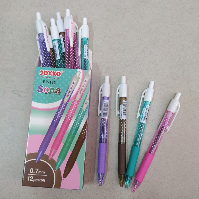 

Segera Miliki Ball Pen ( Pena) Joyko Sona Bp - 183 ( 0,7 Mm) Harga Perlusin Hot Sale