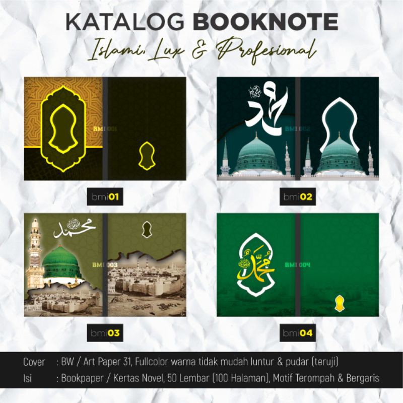 

notebook islami terompah A5