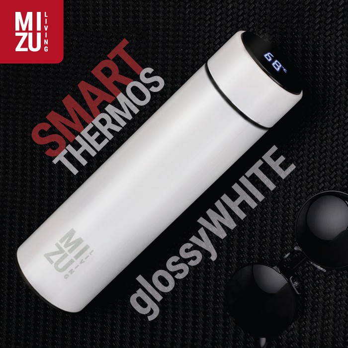 MIZU LIVING Smart Thermos Botol Minum Tumbler Vacuum Flask Stainless Steel 500ml BPA-Free Hot & Cold-6
