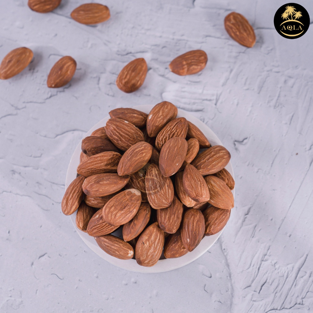 ROASTED ALMOND ORIGINAL 100% / KACANG ALMOND PANGGANG KUALITAS TERBAIK ORIGINAL 100%