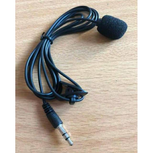 Paket Audio Mini Mic + Splitter U 1Set Microphone Jack AUX &amp; Splitter 2in1 Microphone