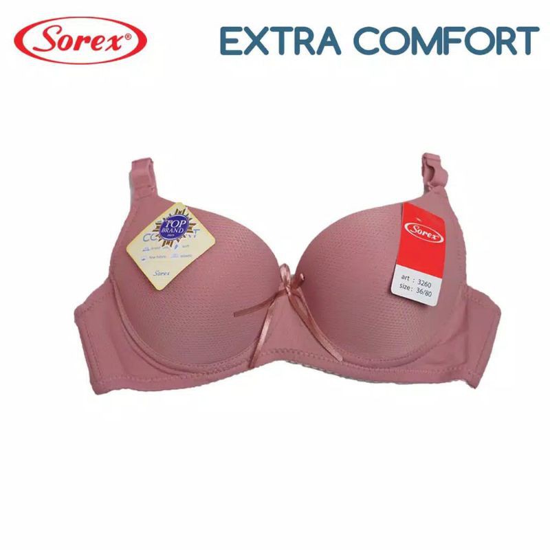 SOREX bra extra Comfort  3260 Busa tipis Berkawat