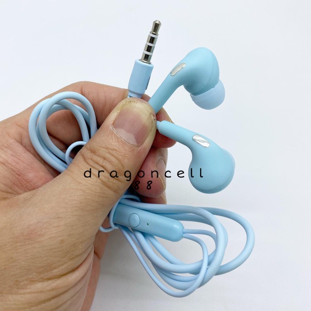 Earphones stereo macaron U28 handsfree stereo macaron u28