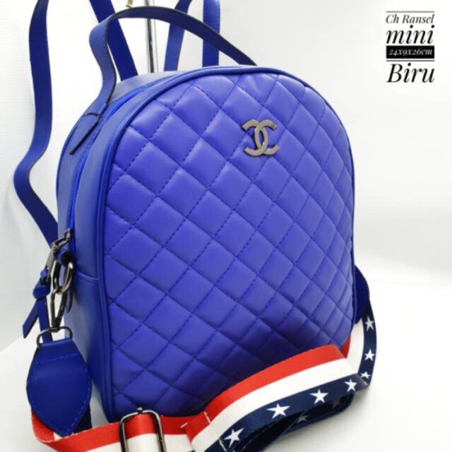 Tas ransel backpack mini chanel import