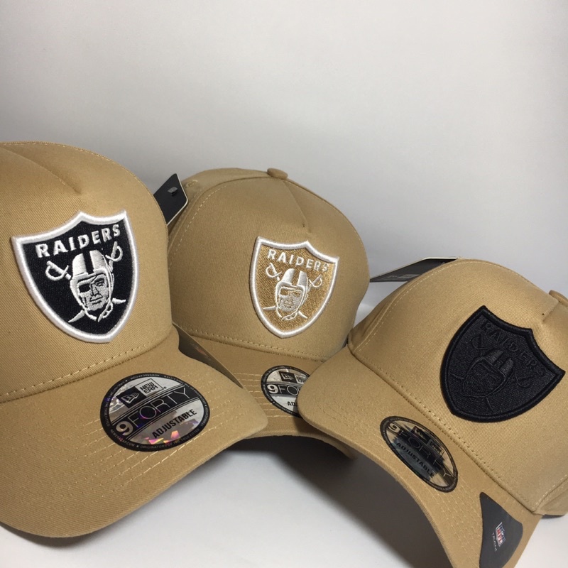Topi Raiders NFL Baseball Cream Premium