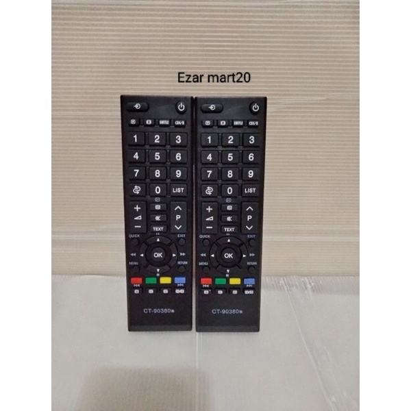 REMOTE TV TOSHIBA LCD LED REGZA CT-90380