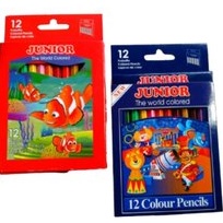 

PENSIL WARNA JUNIOR ANAK PENDEK - PENSIL WARNA ISI 12 PCS