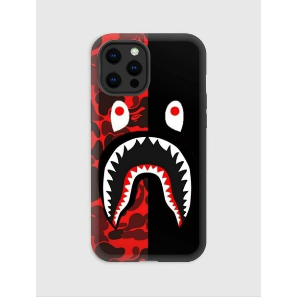 bape shark Custom case premium softcase fullprint hardcase xiaomi redmi note4x note5pro note5A dll