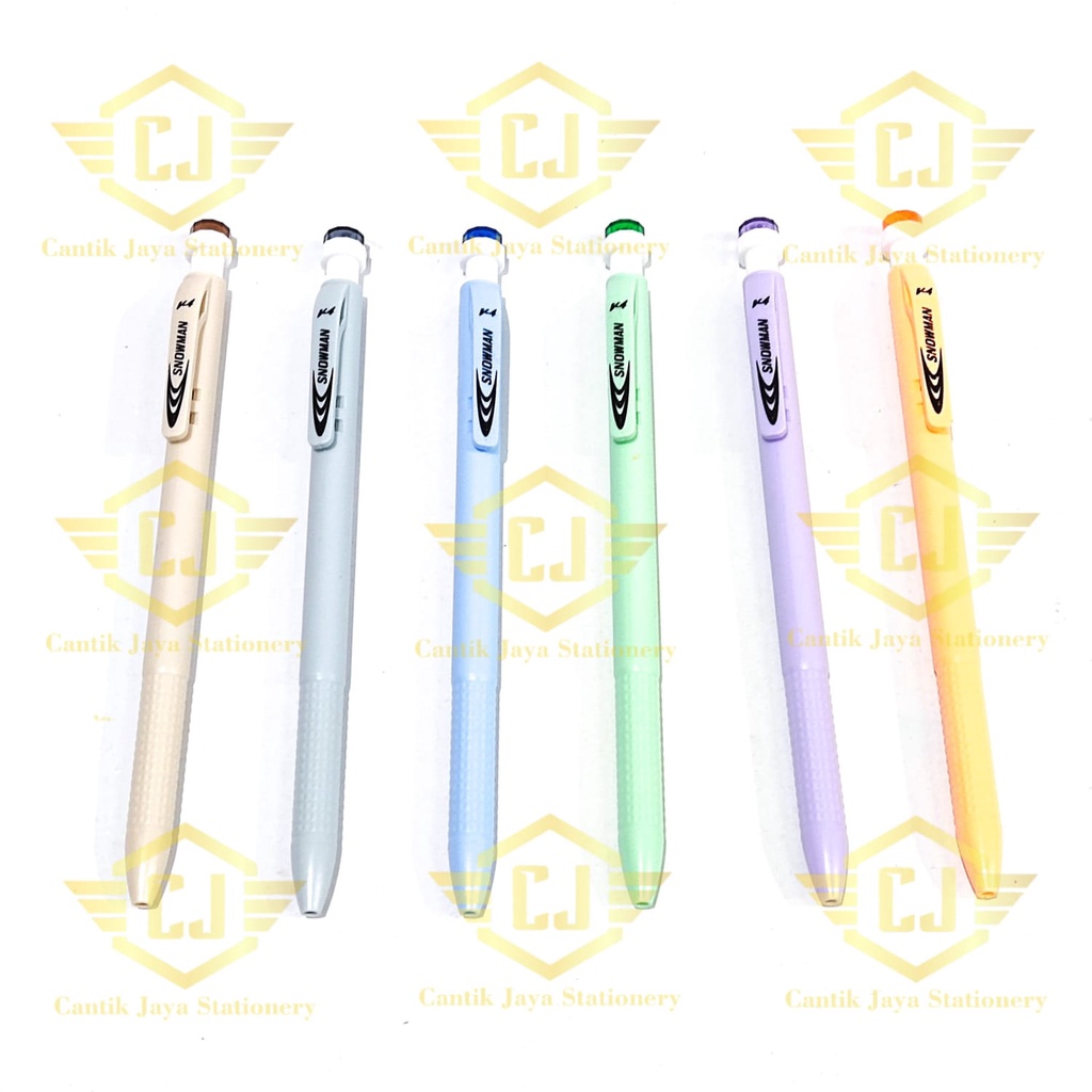 

[1 PCS] Pulpen Pen Pena Snowman V4