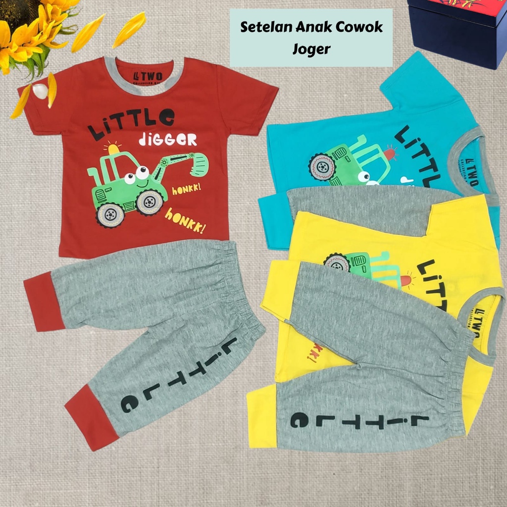 Setelan Anak Laki-Laki Joger / baju anak / setelan anak cowok Little