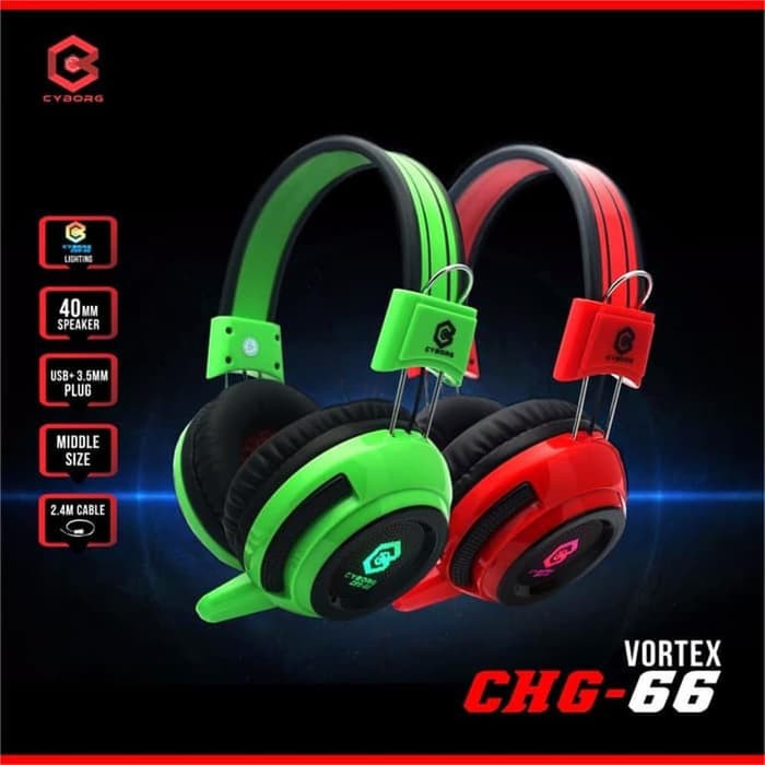 Headset Gaming CYBORG CHG-66 (VORTEX)