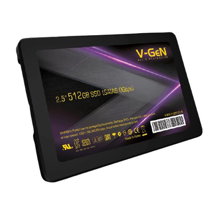 Vgen Ssd 512Gb Sata 3 2,5" - Ssd Vgen 512Gb Sata3 2,5" Termurah
