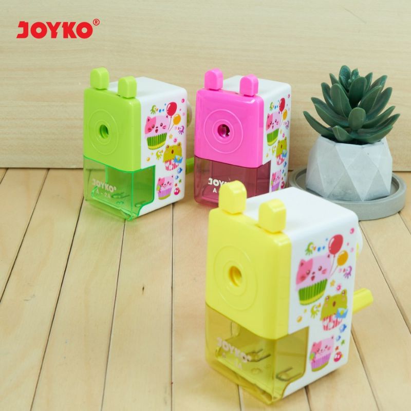 

Sharpener Rautan Serutan Putar Joyko A-2A