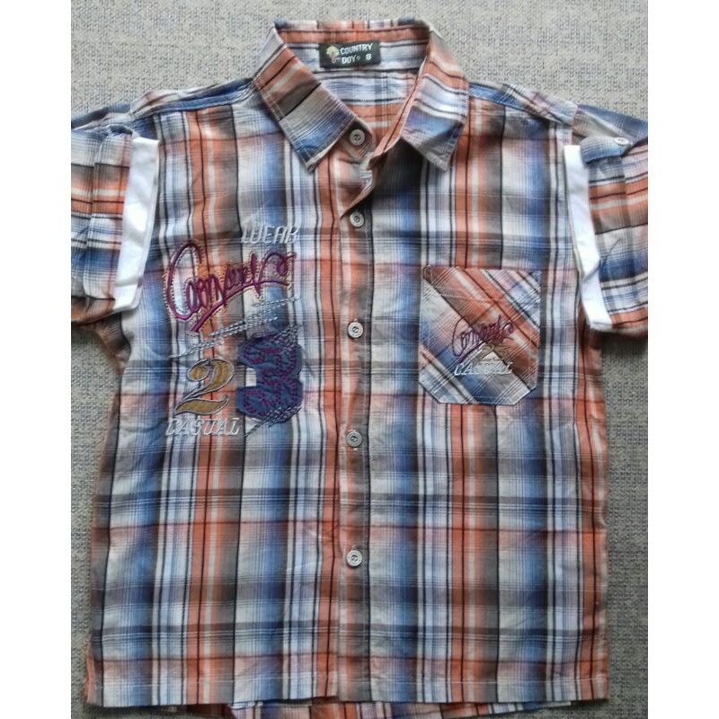 Kemeja Anak merk COUNTRY DOY size 8 (2)