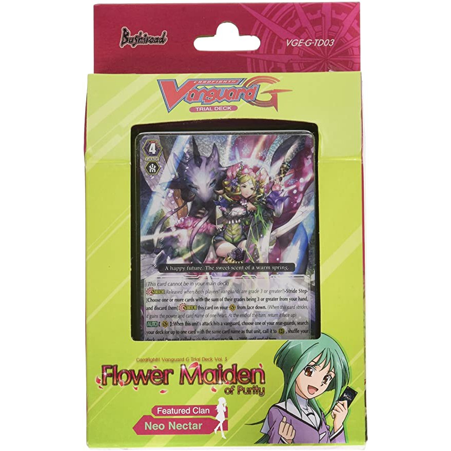 ENG VGE-G-TD03 Vanguard G Trial Deck 3 Flower Maiden of Purity