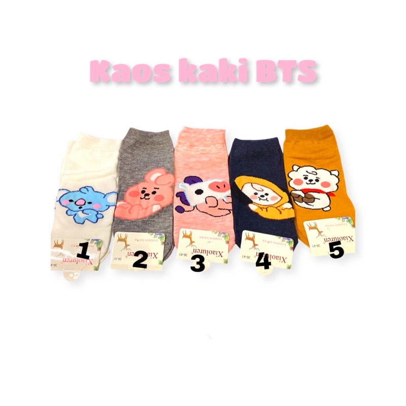 kaos kaki BTS
