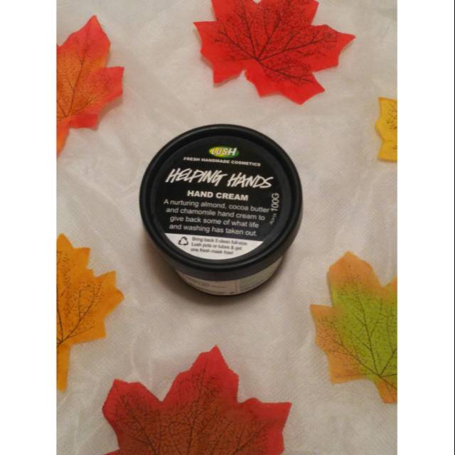 Jual Lush Helping Hands Handcream Original Murah Shopee Indonesia