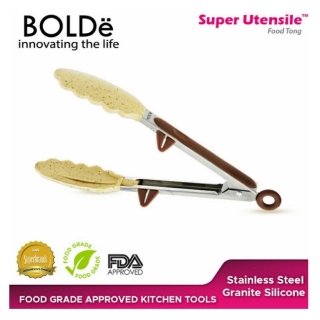 BOLDe Super Utensil Food Tong 12&quot; / Capitan BOLDe 12&quot;