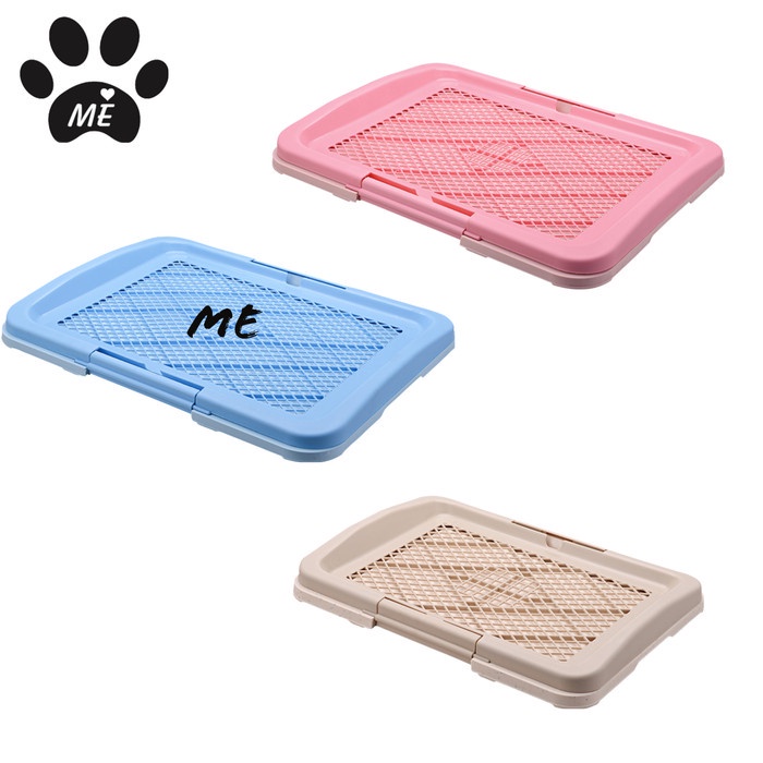 Pet Toilet &quot;PREMIUM PASTEL LARGE&quot; Tempat Pee Poop Hewan