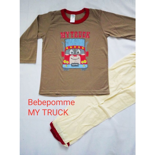 baju tidur baju setelan panjang piama bebepomme 3 4 5 6 7 8 9 10 11 12 14 15 tahun