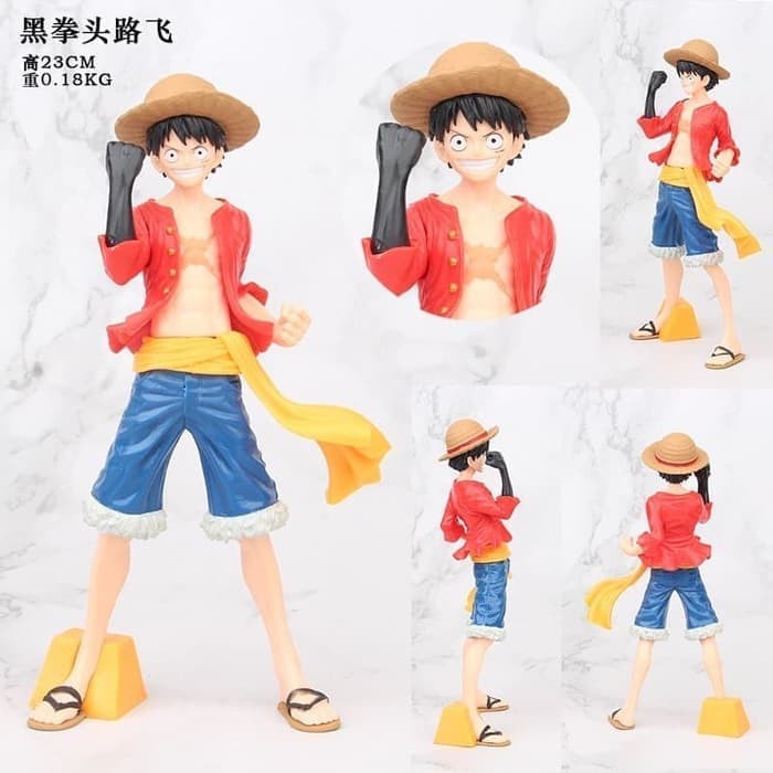 JK -  ACTION FIGURE MONKEY D LUFFY ONE PIECE 50TH ANNIVERSARY ABILIATORS