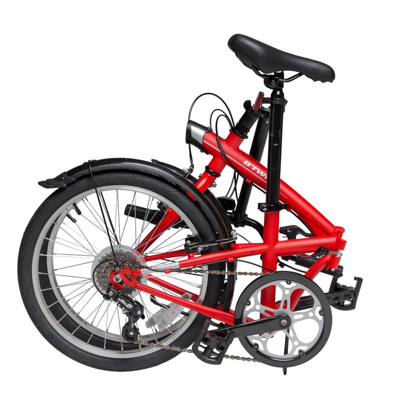 B'TWIN HOPTOWN SEPEDA LIPAT DEWASA 20&quot; PRODUK IMPORT FOLDING BIKE ORIGINAL B'TWIN