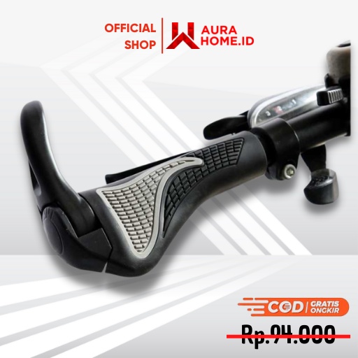 Gagang Sepeda Rubber Ergonomic Grip MTB Handlebar / Handlebar Hand Grip Handfat Gagang Pegangan Stan