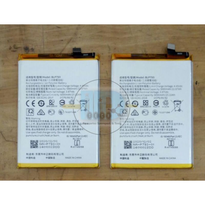 Baterai Batre Battery Realme C15 / C12 BLP793 Blp 793