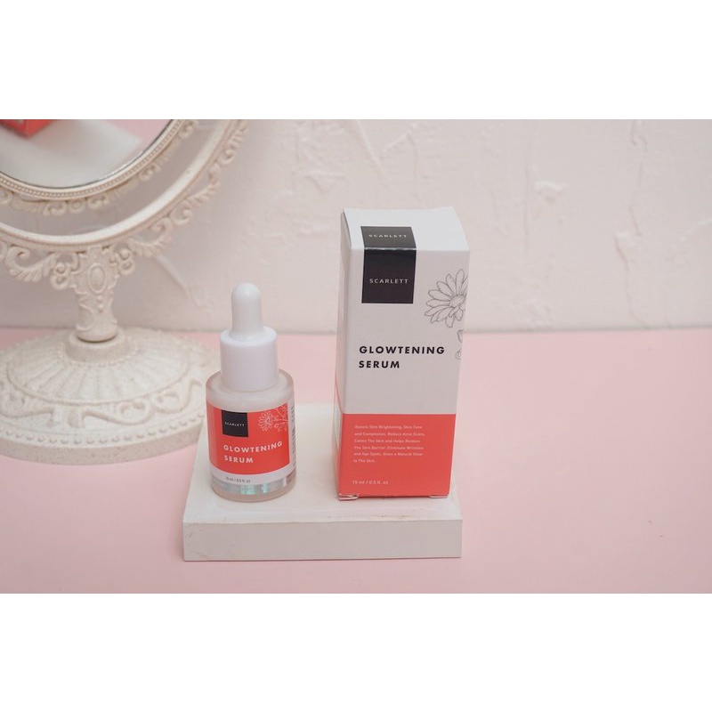 Serum Wajah Scarlett Acne/ Brightly Ever After/ Glowtening Original Bpom