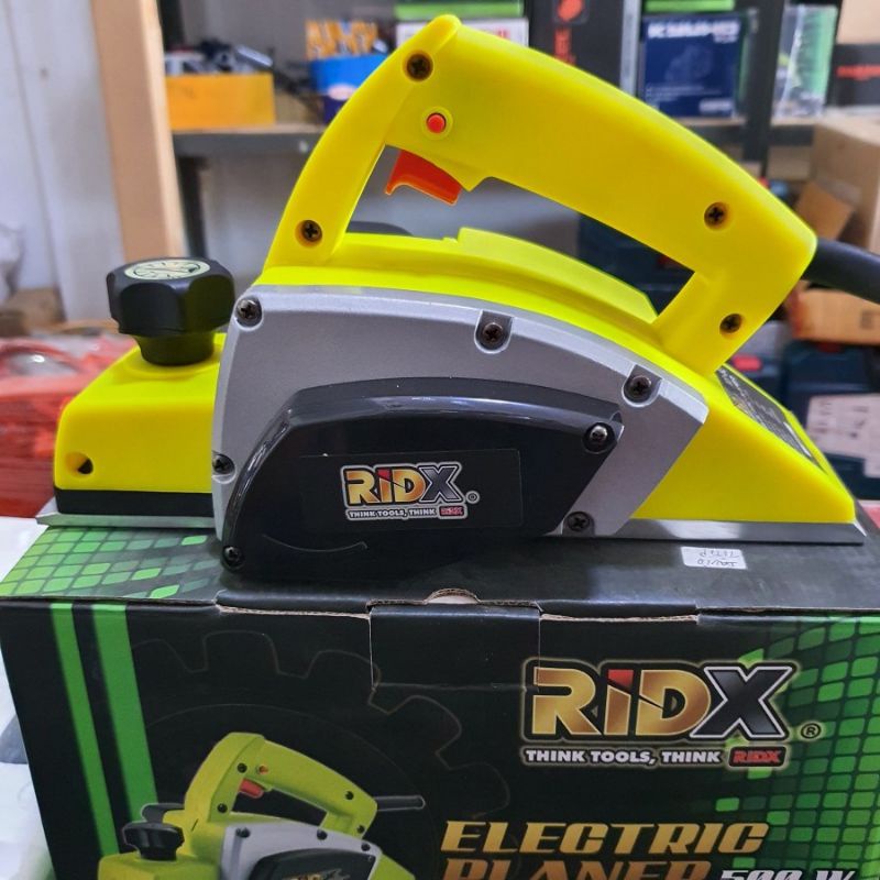 mesin planer / serut kayu / pasah / ridx electric planer 600W x6 - 82