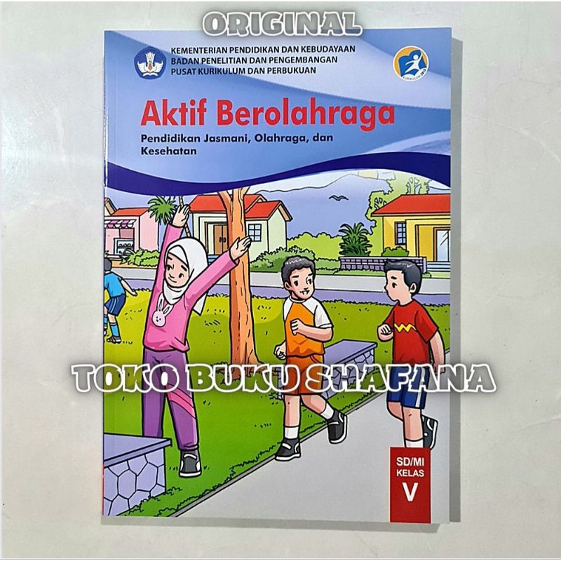 Buku Aktif Berolahraga Kelas 5 / V SD/MI K13 Kementerian - Penjasorkes / PJOK