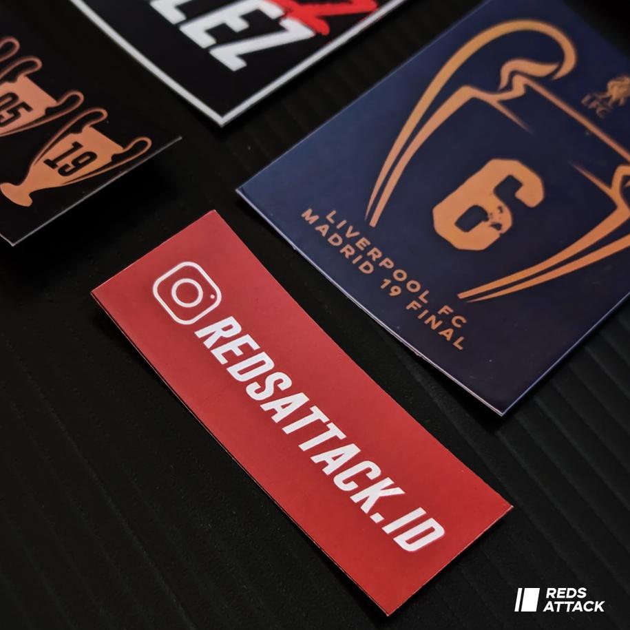 

[PRODUK LCZFF] STICKER PACK #1 Liverpool / YNWA 12pcs Stiker Vinyl Anti Air FVN