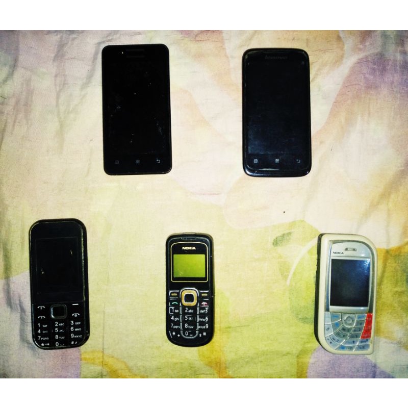 Hp Android Dan Nokia Jadul Kondisi Mati Lama Gak Dipakai