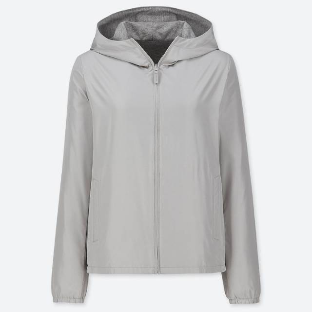 Uniqlo Jaket Reversible Parka Wanita