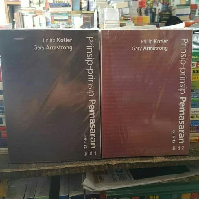 

Prinsip prinsip pemasaran edisi 12 buku 1 dan 2 philip kotler