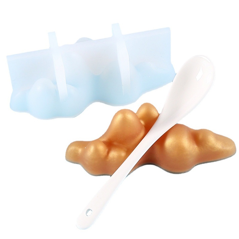 SIY  Chopsticks Spoon Holder Epoxy Resin Mold 3D Rockery Mountain Landscape Decorations Silicone Mould DIY Crafts Jewelry Casting Tools